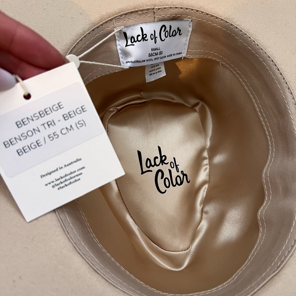 Lack of Color Cream Hat - Picture 4 of 5